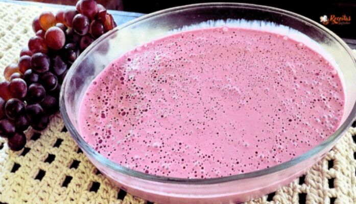 Mousse de Uva Fácil y Deliciosa